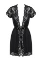 Bielizna-810-PEI-1 szlafrok czarny  S/M