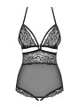 Bielizna-838-TED-1 body otwarte czarne L/XL