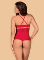 Bielizna-838-TED-3 body otwarte czerwone  S/M