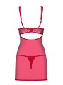 Bielizna-Rougebelle koszulka i stringi czerwone L/XL