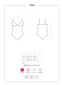 Bielizna-Shibu body czarne  S/M