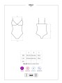 Bielizna-Maid body niebieskie  S/M