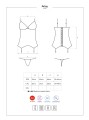 Bielizna-Ailay gorset i stringi czarny L/XL