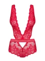 Bielizna-853-TED-3 body czerwone  S/M