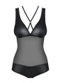 Bielizna-Leatheria body czarne L/XL