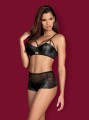 Bielizna-Leatheria komplet 2-częściowy czarny  S/M
