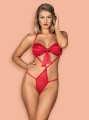 Bielizna-Giftella body czerwone  S/M