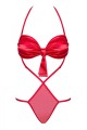 Bielizna-Giftella body czerwone  S/M