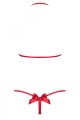Bielizna-Giftella body czerwone  S/M