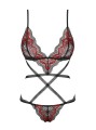 Bielizna-Megies body czarne  S/M