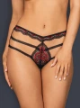 Bielizna-Megies figi czarne  S/M