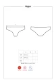 Bielizna-Megies figi czarne  S/M