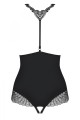 Bielizna-Chiccanta body otwarte czarne  S/M