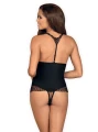 Bielizna-Chiccanta body otwarte czarne L/XL
