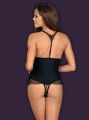 Bielizna-Chiccanta body otwarte czarne L/XL