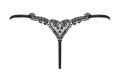 Bielizna-Chiccanta stringi czarne L/XL