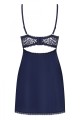 Bielizna-Drimera babydoll i stringi niebieska XXL