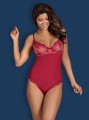 Bielizna-Rosalyne body czerwone L/XL