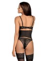 Bielizna-Contica gorset + string  S/M