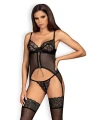 Bielizna-Contica gorset + string L/XL