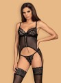Bielizna-Contica gorset + string L/XL