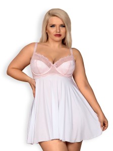 Bielizna-Girlly babydoll i stringi XXL