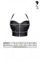 Bielizna - BRMARTA001 top czarny rozmiar XXL