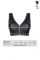 Bielizna - BRELISABETTA001 top czarny rozmiar L