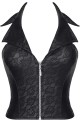 Bielizna - BRLUDMILA001 top czarny rozmiar M
