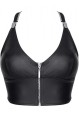Bielizna - BRZITAI001 top czarny rozmiar S