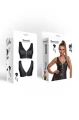 Bielizna - BRELISABETTA001  top czarny rozmiar S