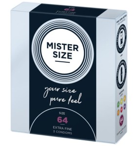 Mister.Size (UK) Mister.Size 64 mm Condoms 3 Pieces