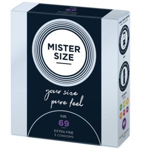 Mister.Size (UK) Mister.Size 69 mm Condoms 3 Pieces