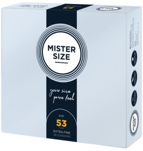 Mister.Size (UK) Mister.Size 53 mm Condoms 36 Pieces