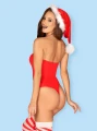Bielizna-Kissmas body czerwone L/XL
