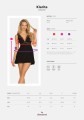 Bielizna-Klarita babydoll i stringi   S/M