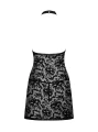 Bielizna-Softily koszulka i string czarna   S/M