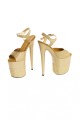 Buty- platformy złote błyszczące 38
