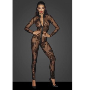 Noir Handmade (GE) F237 Long tulle overall with 3 way zipper M