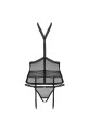 Bielizna-Strapelie gorset i stringi  S/M