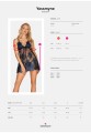 Bielizna-Yassmyne babydoll i stringi  S/M