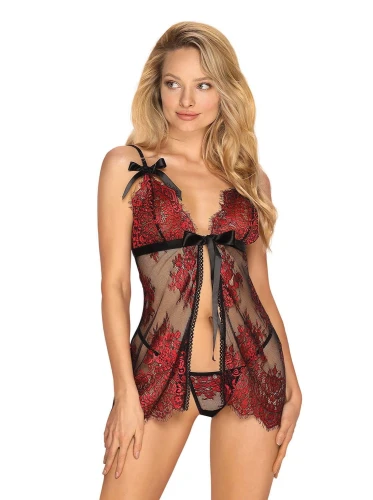 Bielizna-Redessia babydoll i stringi  S/M