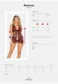 Bielizna-Redessia babydoll i stringi L/XL