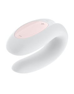 WIBRATOR DLA PAR - SATISFYER Double Joy Partner Vibrator White