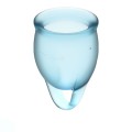 Tampony - Feel Confident Menstrual Cups Light Blue