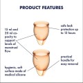 Tampony - Feel Confident Menstrual Cup (orange)