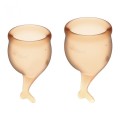 Feel Secure Menstrual Cup orange