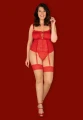 Bielizna-Blossmina gorset i stringi  4XL/5XL