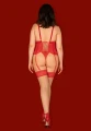 Bielizna-Blossmina gorset i stringi  4XL/5XL