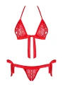 Bielizna-822-SET-3 komplet 2-częściowy  S/M